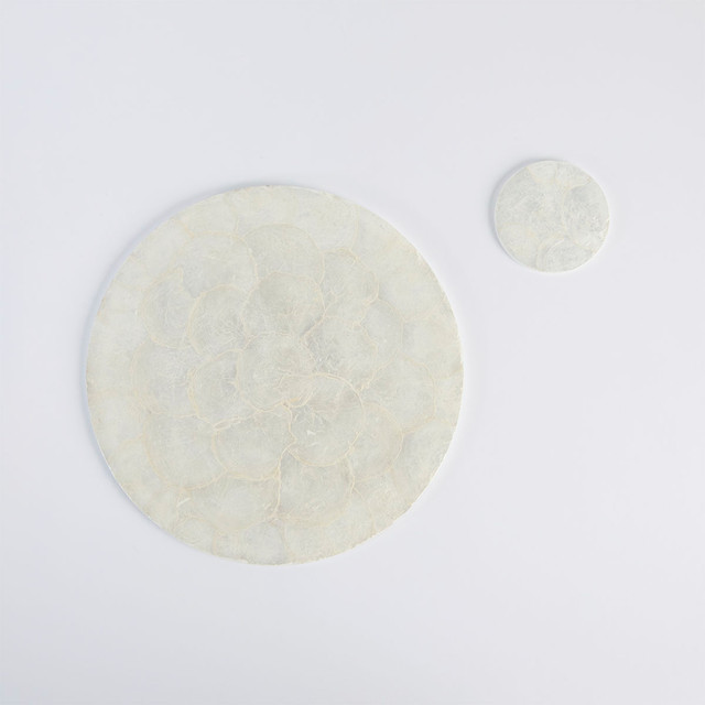 Layla Capiz Placemat 10 Layla Capiz Placemat