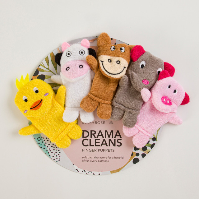 Animal Finger Puppet Bath Toy 1 Animal Finger Puppet Bath Toy