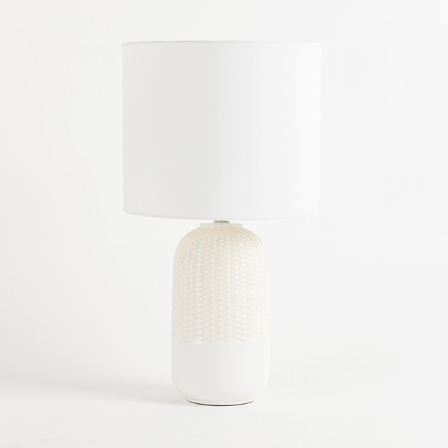 River White/Natural 54cm Table Lamp 8 River White/Natural 54cm Table Lamp