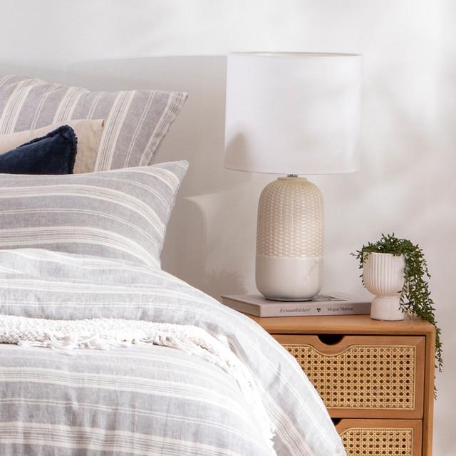 River White/Natural 54cm Table Lamp 10 River White/Natural 54cm Table Lamp