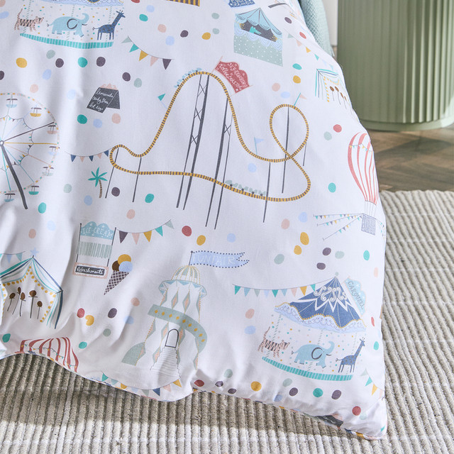 Funfair Reversible Quilt Cover Set 9 Funfair Reversible Quilt Cover Set