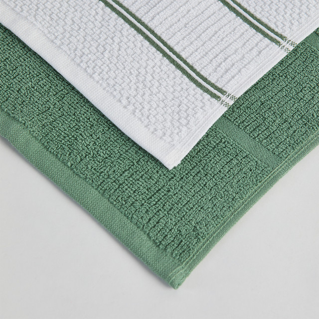 Oxford Cotton Tea Towel 2pk 12 Oxford Cotton Tea Towel 2pk