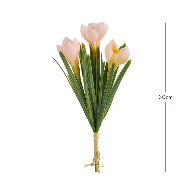 Artificial Crocus Flower Bouquet 6 Artificial Crocus Flower Bouquet