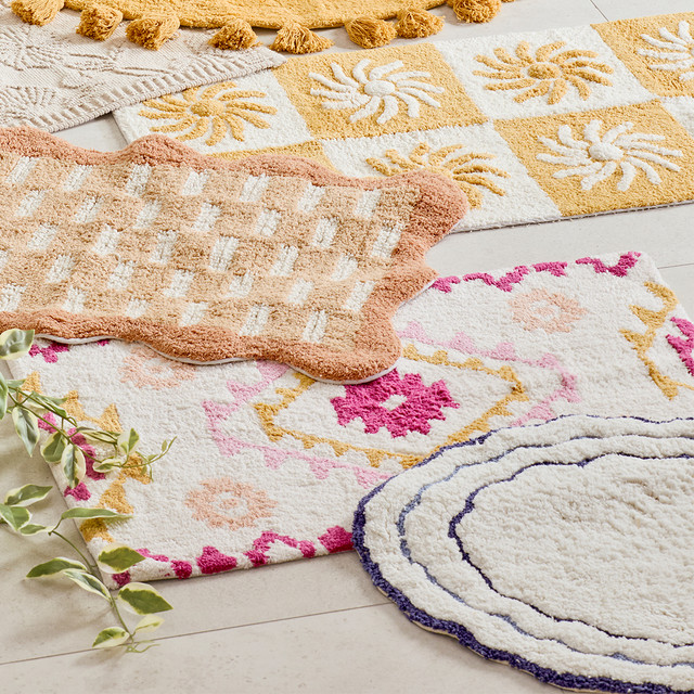 Maya Wave Bath Mat 10 Maya Wave Bath Mat