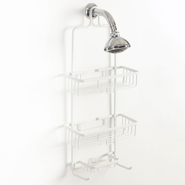 Riley White Shower Caddy