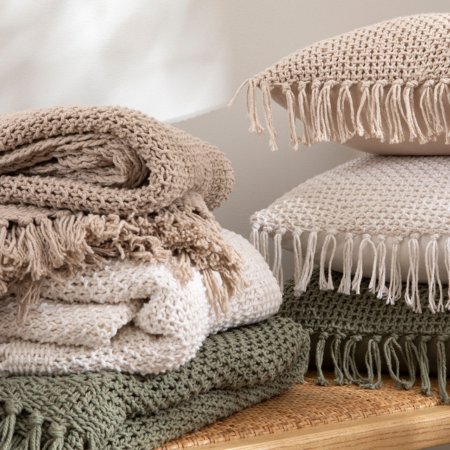 Calypso Cotton Knit Throw 11 Calypso Cotton Knit Throw