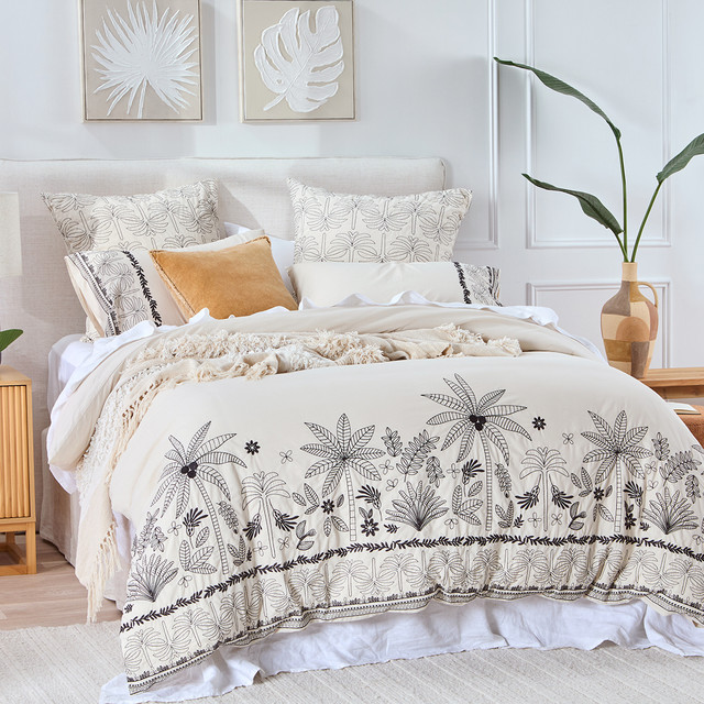 Palm Haven Quilt Cover Set 11 Palm Haven Quilt Cover Set