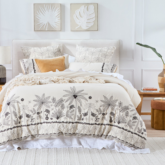 Palm Haven Quilt Cover Set 12 Palm Haven Quilt Cover Set