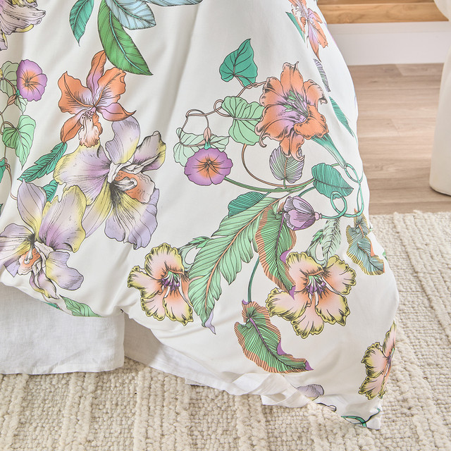 Fraya Floral Quilt Cover Set 12 Fraya Floral Quilt Cover Set