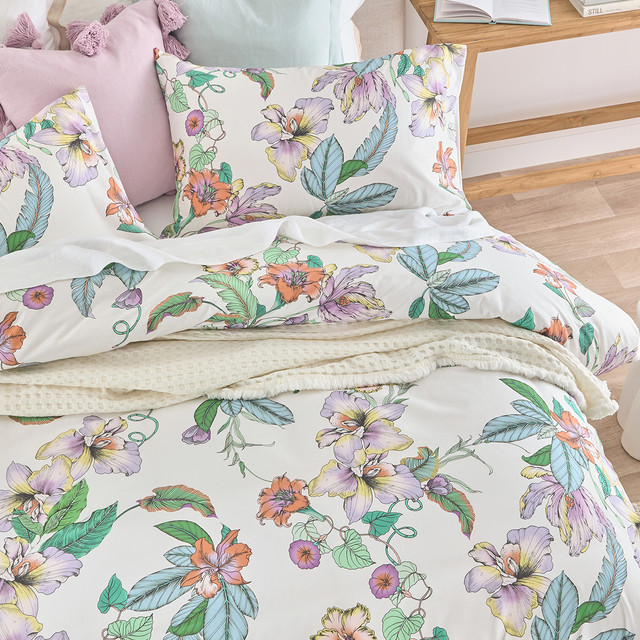 Fraya Floral Quilt Cover Set 17 Fraya Floral Quilt Cover Set