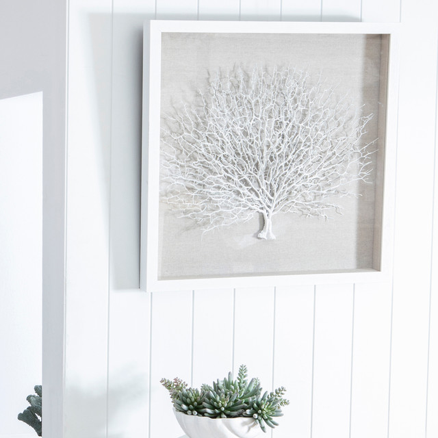 Marina White Framed 3D Wall Art 10 Marina White Framed 3D Wall Art