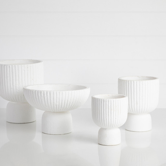Circa White Decorative Pot 13 Circa White Decorative Pot