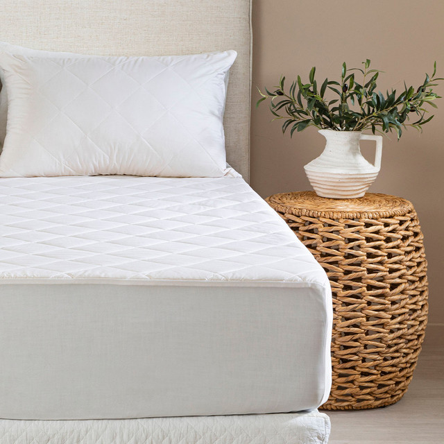 Washable Wool King Single Bed Mattress Protector 1 Washable Wool King Single Bed Mattress Protector