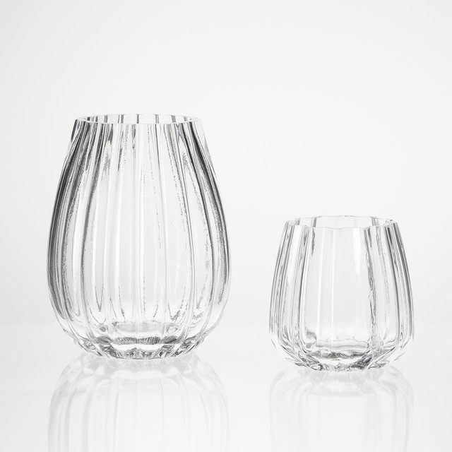 Walter Clear Glass Candle Holder 8 Walter Clear Glass Candle Holder