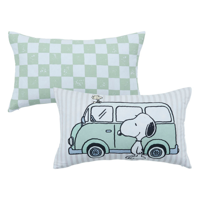 Snoopy Beach Vibes Oblong Cushion 6 Snoopy Beach Vibes Oblong Cushion
