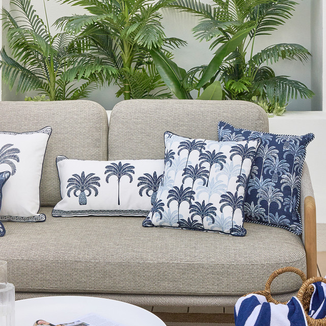 Halcyon Tropical Square Outdoor Cushion 14 Halcyon Tropical Square Outdoor Cushion