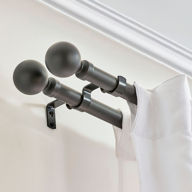Emmett Double Rod Bracket 3 Pack 1 Emmett Double Rod Bracket 3 Pack