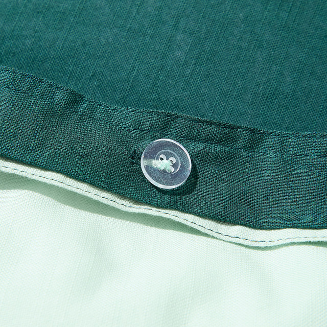 Linen Look Teal Reversible Quilt Cover Set 14 Linen Look Teal Reversible Quilt Cover Set