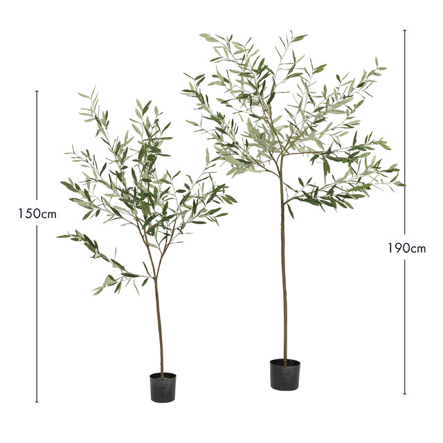 Artificial Fruitless Olive Tree 10 Artificial Fruitless Olive Tree
