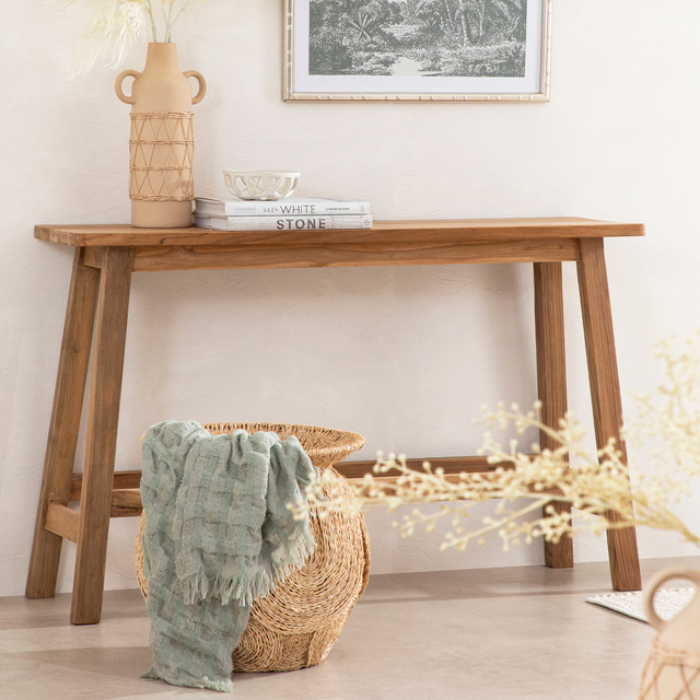 Ward Recycled Teak Console Table 17 Ward Recycled Teak Console Table
