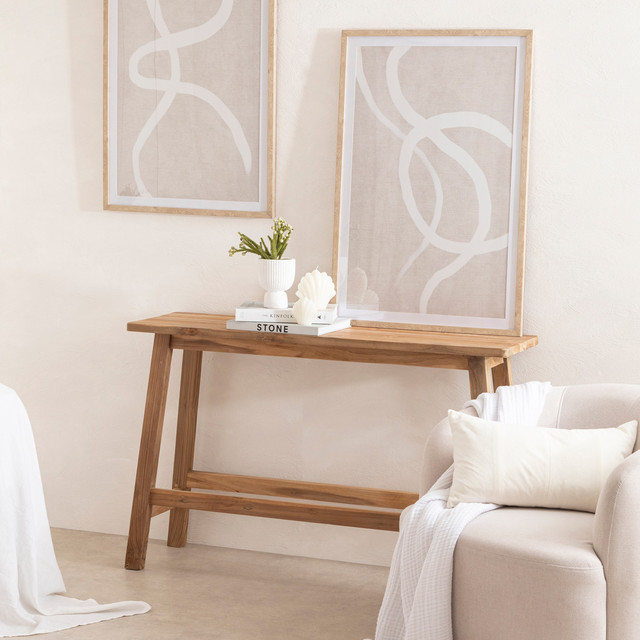 Ward Recycled Teak Console Table 18 Ward Recycled Teak Console Table