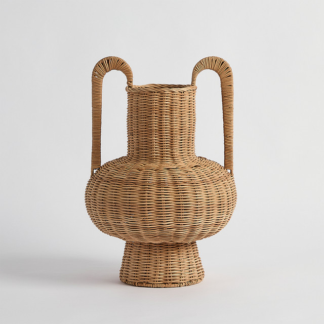 Koby Rattan Vase 12 Koby Rattan Vase
