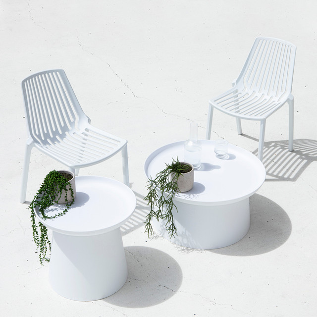 Airlie White Outdoor Side Table 9 Airlie White Outdoor Side Table