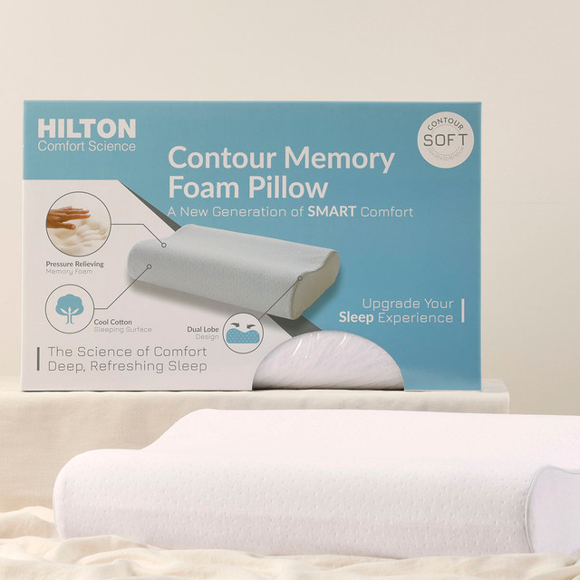 Comfort Science Soft Memory Foam Contour Pillow 8 Comfort Science Soft Memory Foam Contour Pillow