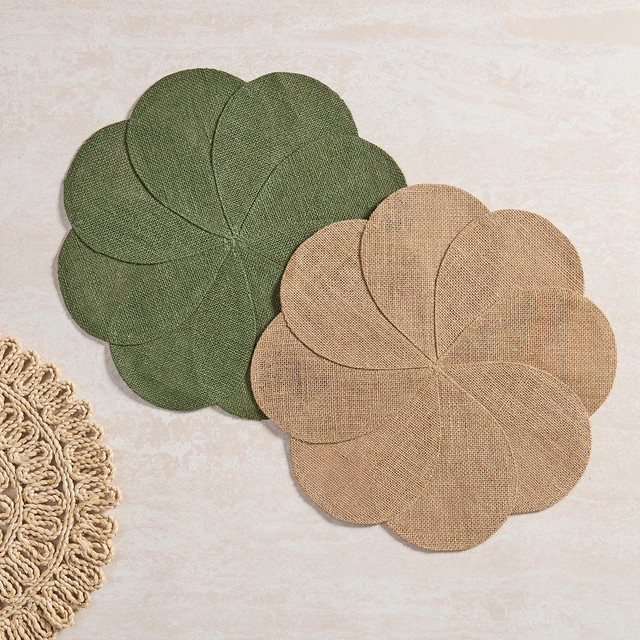 Jute Flower Placemat 1 Jute Flower Placemat