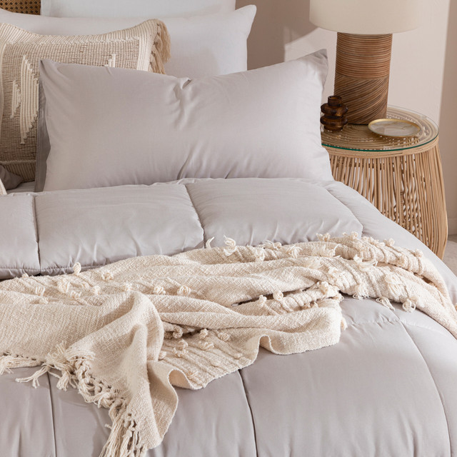 Snoozi Cube Natural Microfibre Comforter Set 1 Snoozi Cube Natural Microfibre Comforter Set