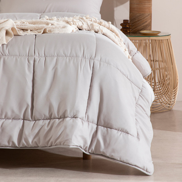 Snoozi Cube Natural Microfibre Comforter Set 8 Snoozi Cube Natural Microfibre Comforter Set