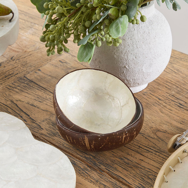 Layla Capiz Coconut Bowl 7 Layla Capiz Coconut Bowl