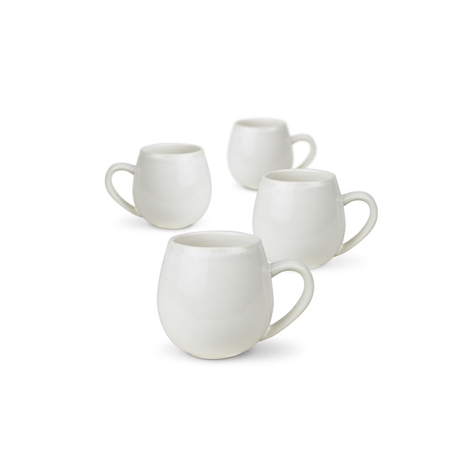 Hug Mug Gloss Snow Set of 4 6 Hug Mug Gloss Snow Set of 4