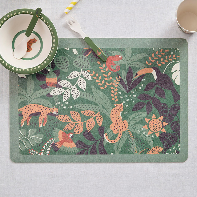 Into The Jungle Placemat 1 Into The Jungle Placemat