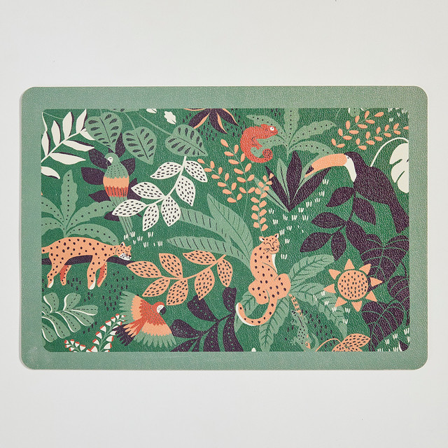 Into The Jungle Placemat 6 Into The Jungle Placemat