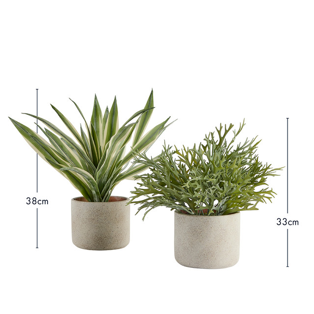 Artificial Eddie Potted Plant 10 Artificial Eddie Potted Plant