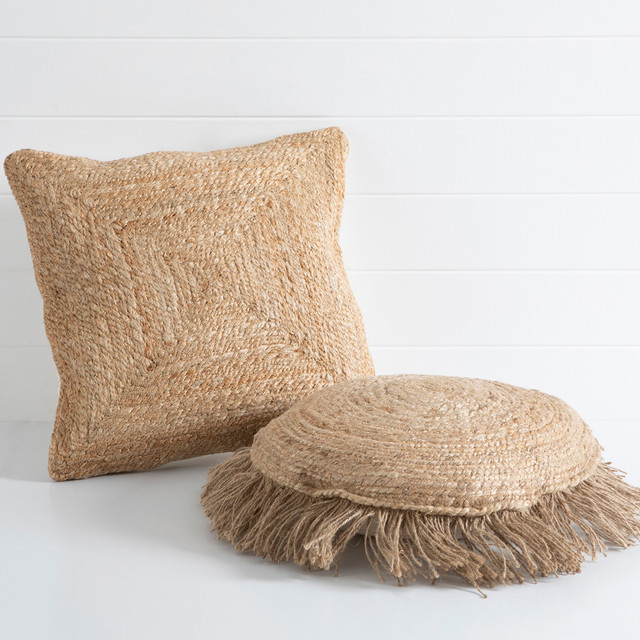Jute Square Cushion 10 Jute Square Cushion