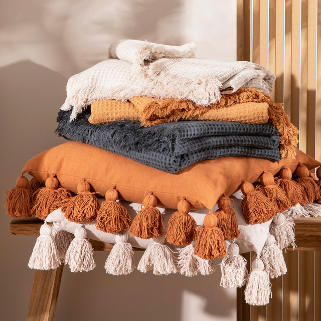 Samira Chunky Tassel Cushion 10 Samira Chunky Tassel Cushion