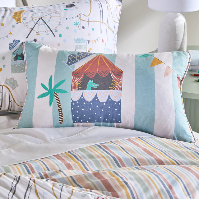 Funfair Reversible Cushion 1 Funfair Reversible Cushion