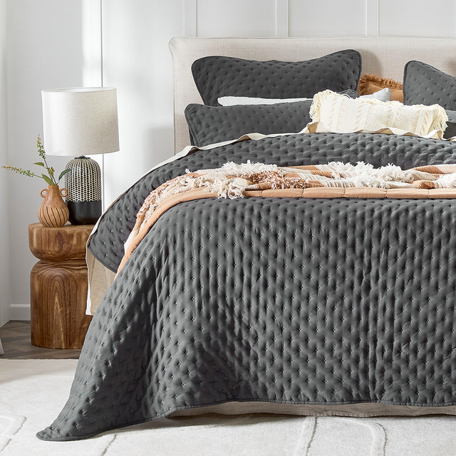 Abel Cloud Charcoal European Pillowcase 7 Abel Cloud Charcoal European Pillowcase