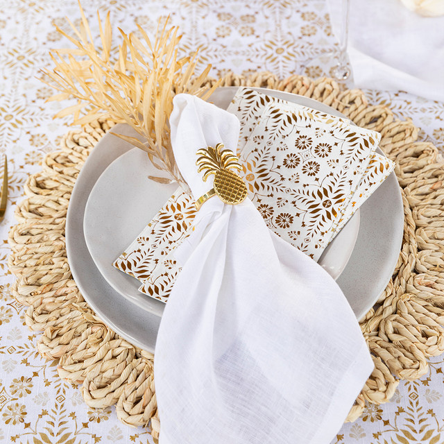 Colada Pineapple Napkin Ring 8 Colada Pineapple Napkin Ring