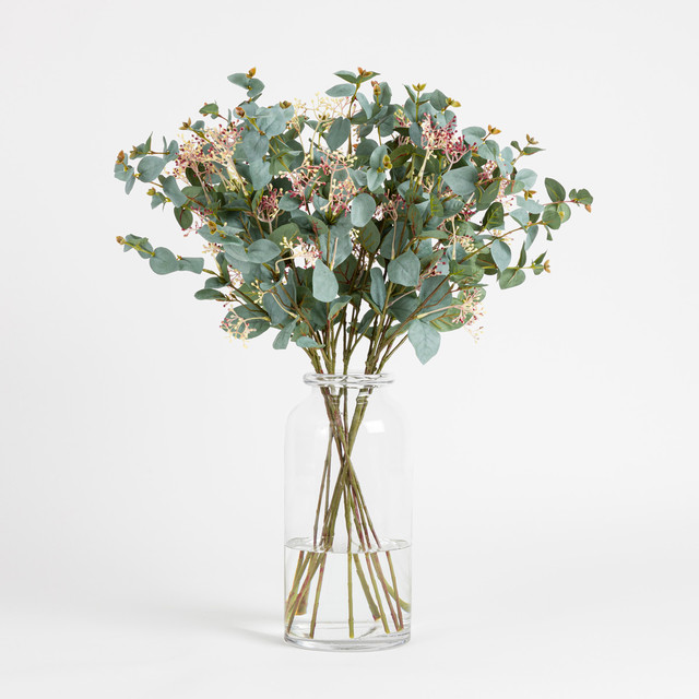 Artificial Seeded Eucalyptus Waterproof Stem