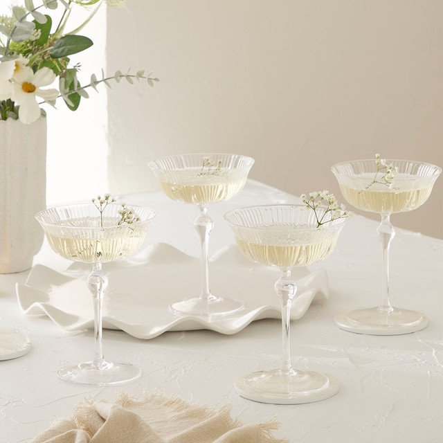 Everley Cocktail Coupe Set of 4 1 Everley Cocktail Coupe Set of 4