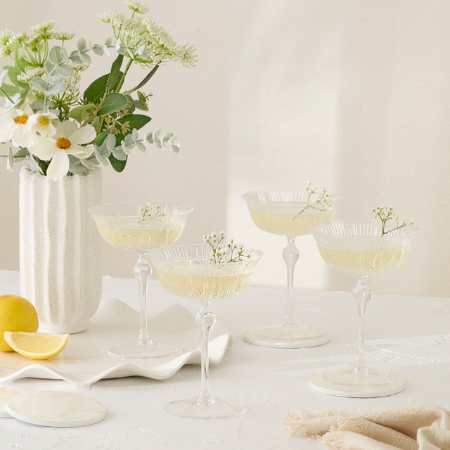 Everley Cocktail Coupe Set of 4 10 Everley Cocktail Coupe Set of 4