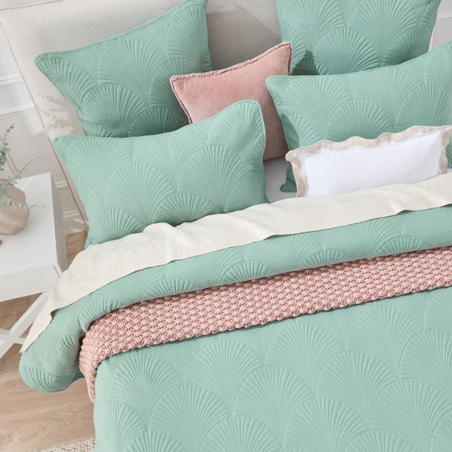 Adele Sage Green Coverlet Set 1 Adele Sage Green Coverlet Set