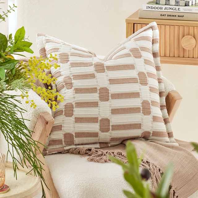 Bailey Geo Square Cushion 1 Bailey Geo Square Cushion