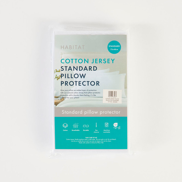 Cotton Jersey Standard Pillow Protector 9 Cotton Jersey Standard Pillow Protector