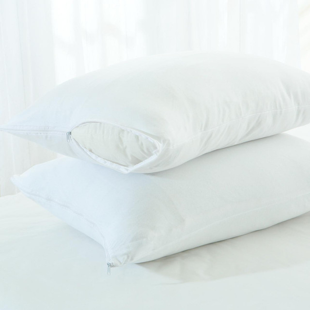 Cotton Jersey Standard Pillow Protector 12 Cotton Jersey Standard Pillow Protector