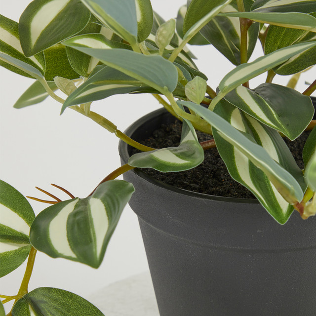 Artificial Zebrina Hanging Plant 9 Artificial Zebrina Hanging Plant