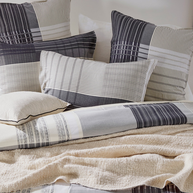 Carter Check Quilt Cover Set 7 Carter Check Quilt Cover Set